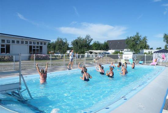 Camping avec piscine, vacances en Morbihan - Camping le kerfalher