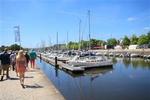 Port de plaisance de Vannes, Bretagne - Camping le kerfalher