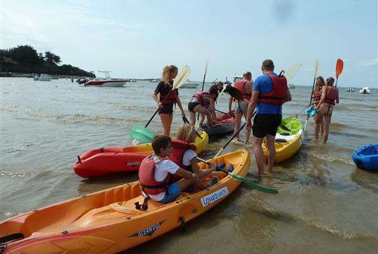 Kayak de mer, Pénestin, Morbihan - Camping le kerfalher